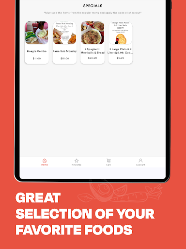 Screenshot of Original Italian Pizza