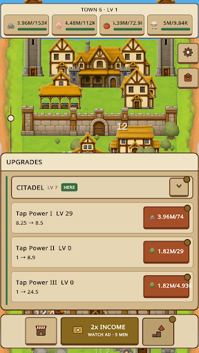 Idle Town Builder - Gold Miner screenshot