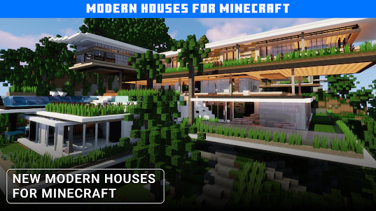 Modern house for minecraft
