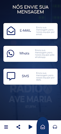 Rádio Ave Maria FM Screen 2