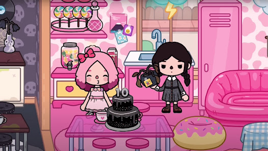 Screenshot 5 Toca Wednesday Boca Addams android