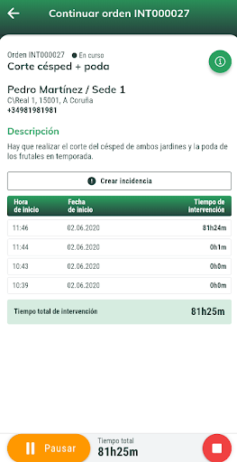 Mallo Ares Seguimiento Screen 3