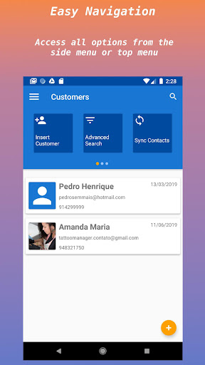 Tattoo Manager Screen 2