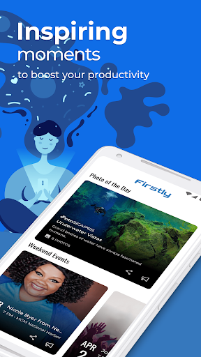 Android application Firstly Moments screenshort