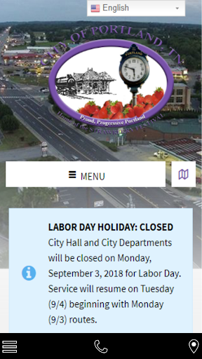 Android application City of Portland TN screenshort