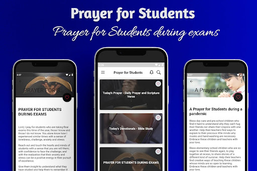Android application Prayer for Students screenshort