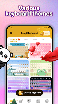 Keyboard Themes: Emoji & Fontsのおすすめ画像2