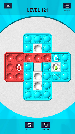 Game screenshot Pop It Fidget Paint Puzzle! hack