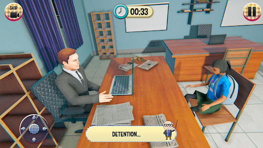 Screenshot 8 Virtual High School Girl Game- android