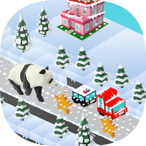 Blocky Highway: Endless Race Unduh di Windows