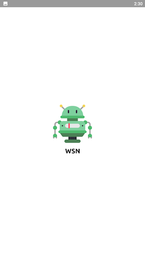 Android application WSN screenshort