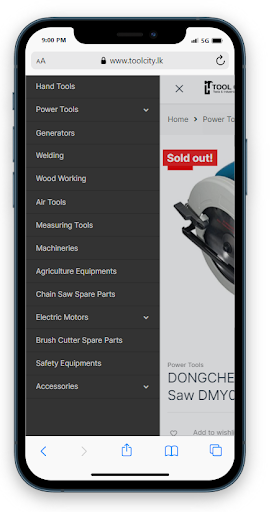Tool City Screen 3
