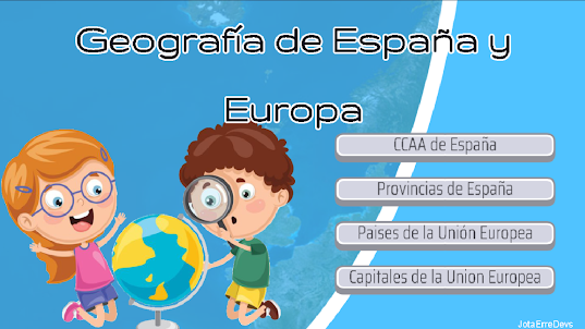 Geography for Spain and Europe