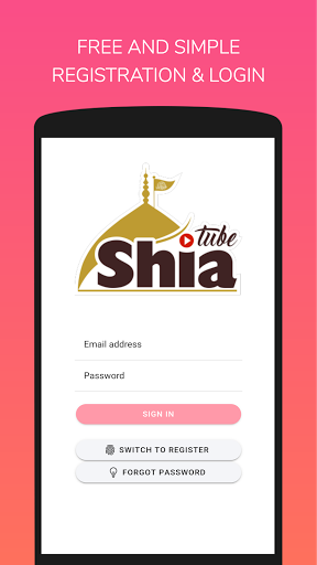 Android application ShiaTube screenshort