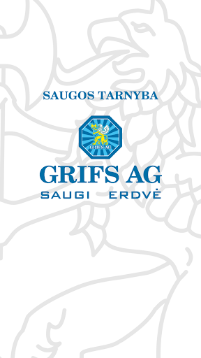 Android application GRIFS AG apsauga screenshort