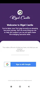 Rigel Castle Baccarat Preview