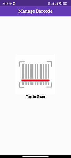 Manage Barcode Screen 2
