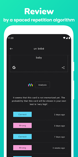 Memorize: Learn French Words Screen 3
