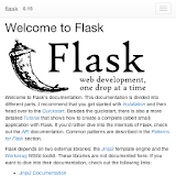 python flask doc icon
