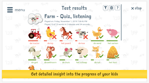 Screenshot of Learn Dutch With Amy for Kids