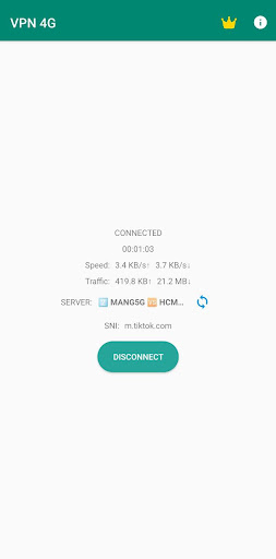 VPN 4G screenshot 1