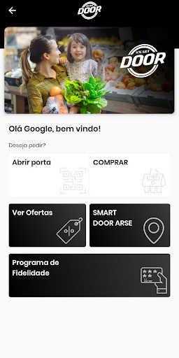 Android application Smart Door screenshort