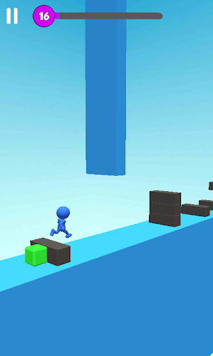 Android application Blocks Stack Surfer- Cubes Run screenshort