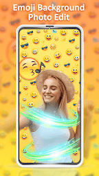 Emoji Background Photo Edit