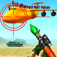 Jet War Fighter Airplane Shooting Game Modern War