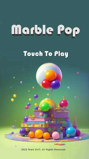 Android application Marble Pop screenshort