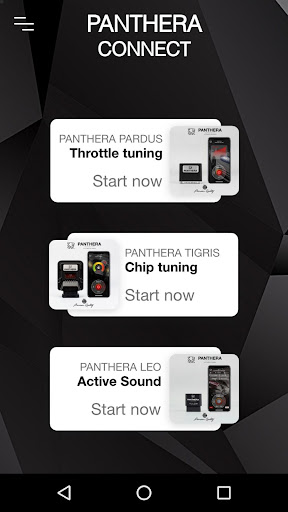 Android application PANTHERA CONNECT 6.0 screenshort