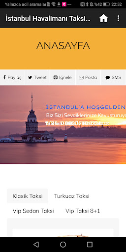 İstanbul Airport Taxi Screen 2