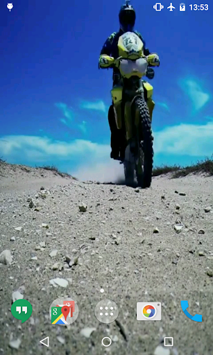 Moto Racing HD Video Wallpaper Screen 3