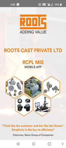 RCPL MIS APP Screen 3