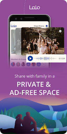 Android application Lalo: Share Family Memories screenshort