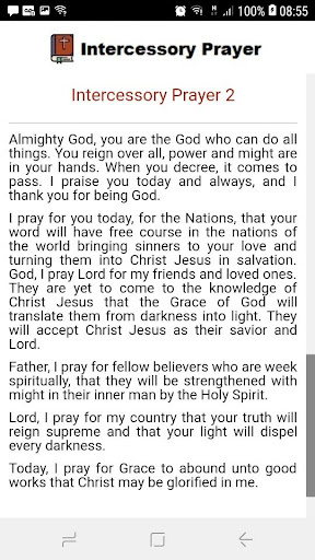 Intercessory Prayer Screen 2