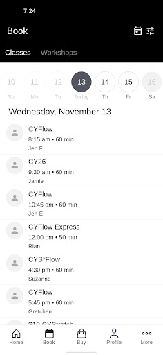 Charlotte Yoga Screenshot 2 - AppWisp.com
