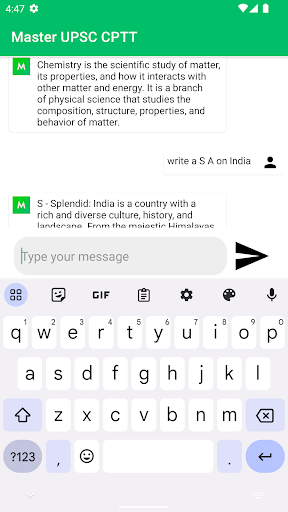Master UPSC CPTT Screen 2