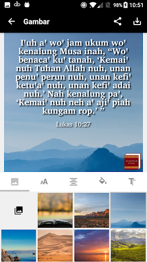 Injil Lukas Punan screenshot 5