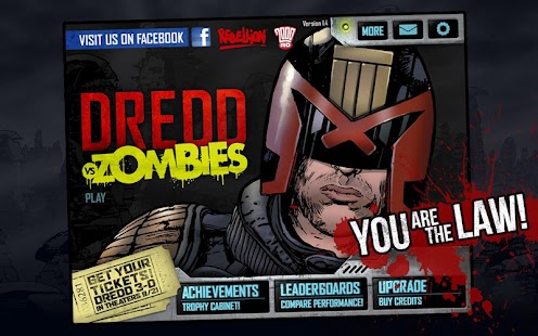 Judge Dredd vs. Zombies Tangkapan layar