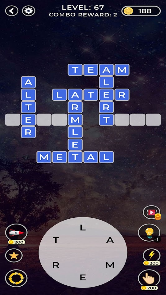 #2. TTS - Crossword Puzzle Game (Android) Podle: SekarMedia