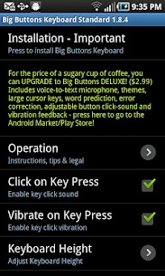 Big Buttons Keyboard Deluxe APK 3