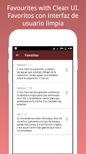 Holy Bible Reina Valera Screen 3