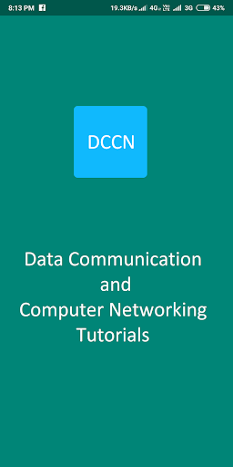 Android application DCCN - Data Communication Comp screenshort