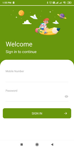 Android application SSIS screenshort