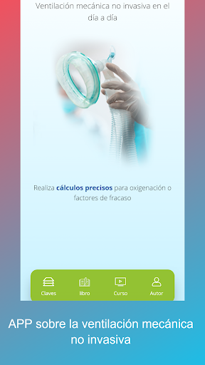 Android application VentilAPP screenshort