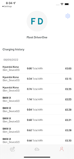 EV Services Drive Screen 3