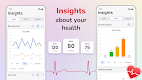 screenshot of Blood Pressure Tracker App