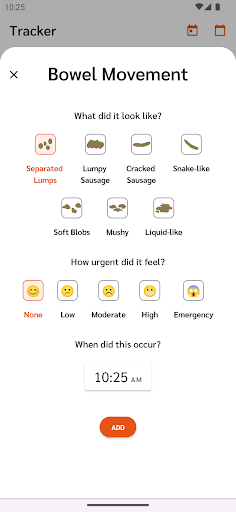 Sizzle - Activity Tracker Screen 3