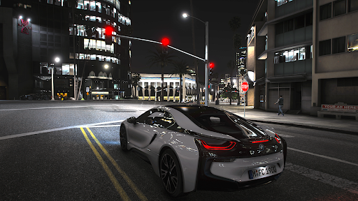 Android application Car Driving simulator games 3d screenshort